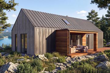  Projekt domu Zorza 2 murowany (GDE1115) - projekt domu parterowego - Zdjęcie 2