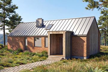  Projekt domu Amelia 2 murowana (GDE1118) - projekt domu parterowego - Zdjęcie 1