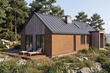  Projekt domu Ana 2 murowany (GDE1118) - projekt domu parterowego - Zdjęcie 3