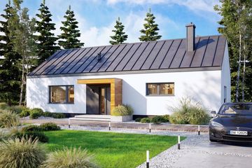  Projekt domu Armonia plus (WOF1276) - projekt domu parterowego - Zdjęcie 2