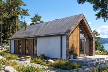  Projekt domu Jupiter (GDE1119) - projekt domu parterowego - Zdjęcie 1