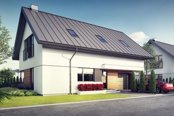  Projekt domu A08 (BSI1006) - projekt domu parterowego z poddaszem - Zdjęcie 1