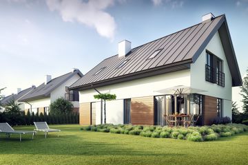  Projekt domu A08 (BSI1006) - projekt domu parterowego z poddaszem - Zdjęcie 2