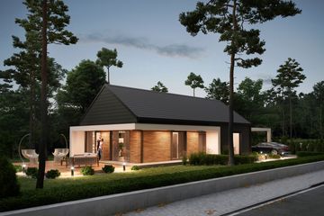  Projekt domu A09 (BSI1007) - projekt domu parterowego - Zdjęcie 3