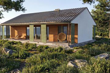  Projekt domu Jutrzenka 2 - murowany (GDE1122) - projekt domu parterowego - Zdjęcie 5