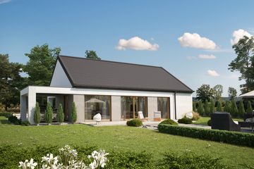  Projekt domu A11 (BSI1009) - projekt domu parterowego - Zdjęcie 2