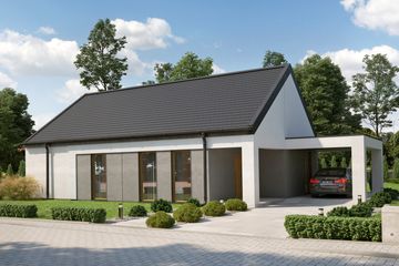  Projekt domu A11 (BSI1009) - projekt domu parterowego - Zdjęcie 1