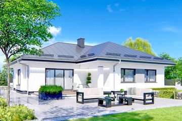  Projekt domu APS 264 ECO (LUA1685) - projekt domu parterowego - Zdjęcie 1