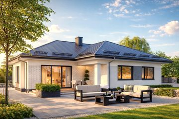  Projekt domu APS 264 ECO (LUA1685) - projekt domu parterowego - Zdjęcie 1