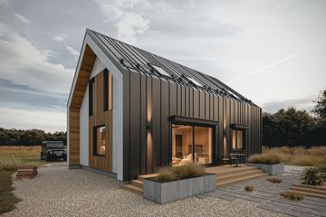  Projekt domu Drops Alfa Nano (1965) (KRD3093) - projekt domu parterowego z poddaszem - Zdjęcie 1