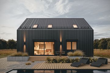  Projekt domu Drops Alfa Nano (1965) (KRD3093) - projekt domu parterowego z poddaszem - Zdjęcie 2