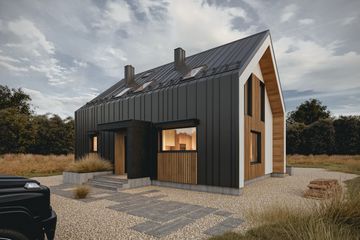  Projekt domu Drops Alfa Nano (1965) (KRD3093) - projekt domu parterowego z poddaszem - Zdjęcie 6