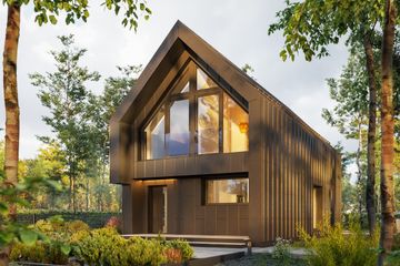  Projekt domu Ara 123 (1960) (KRD3092) - projekt domu parterowego z poddaszem - Zdjęcie 1