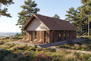  Projekt domu Kameralny (GDE1125) - projekt domu parterowego - Zdjęcie 3