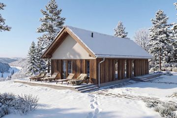  Projekt domu Kameralny - murowany (GDE1126) - projekt domu parterowego - Zdjęcie 4