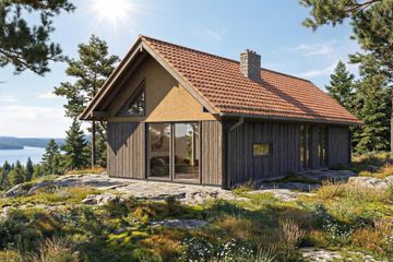  Projekt domu Kameralny - murowany (GDE1126) - projekt domu parterowego - Zdjęcie 9