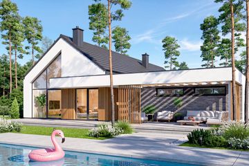  Projekt domu Gustav 3 plus (WOF1277) - projekt domu parterowego - Zdjęcie 1