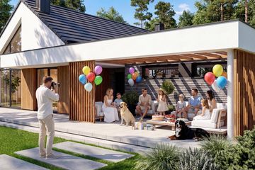  Projekt domu Gustav 3 plus (WOF1277) - projekt domu parterowego - Zdjęcie 5