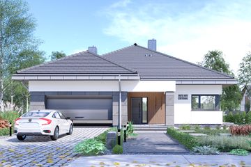  Projekt domu APS 401 optima (LUA1690) - projekt domu parterowego - Zdjęcie 1