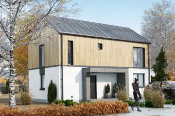  Projekt domu A14 (BSI1013) - projekt domu z pełnym piętrem - Zdjęcie 1