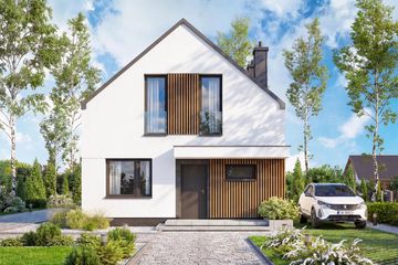  Projekt domu Vincent 4 mini 2 (WOF1278) - projekt domu parterowego z poddaszem - Zdjęcie 3