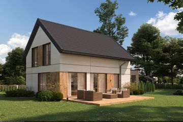  Projekt domu A16 (BSI1015) - projekt domu parterowego z poddaszem - Zdjęcie 2