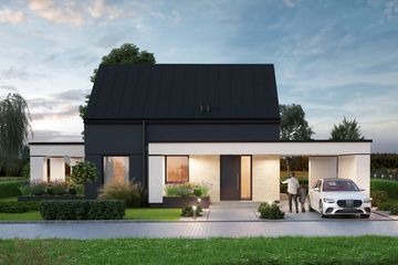  Projekt domu A17 (BSI1016) - projekt domu parterowego z poddaszem - Zdjęcie 1