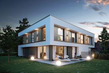  Projekt domu A20 (BSI1019) - projekt domu z pełnym piętrem - Zdjęcie 3