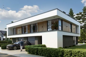  Projekt domu A20 (BSI1019) - projekt domu z pełnym piętrem - Zdjęcie 1