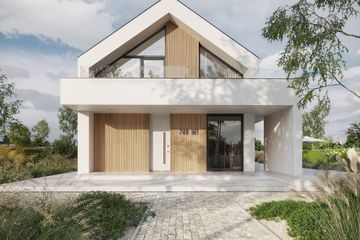  Projekt domu NewHouse 749 (KRZ1152) - projekt domu parterowego z poddaszem - Zdjęcie 4