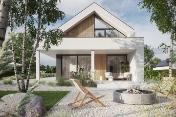  Projekt domu NewHouse 749 (KRZ1152) - projekt domu parterowego z poddaszem - Zdjęcie 10