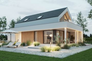  Projekt domu NewHouse 749 (KRZ1152) - projekt domu parterowego z poddaszem - Zdjęcie 11