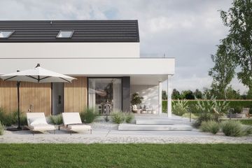  Projekt domu NewHouse 749 (KRZ1152) - projekt domu parterowego z poddaszem - Zdjęcie 14