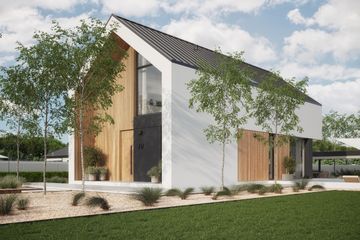  Projekt domu NewHouse 747 (KRZ1153) - projekt domu parterowego z poddaszem - Zdjęcie 5