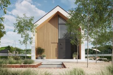  Projekt domu NewHouse 747 (KRZ1153) - projekt domu parterowego z poddaszem - Zdjęcie 7