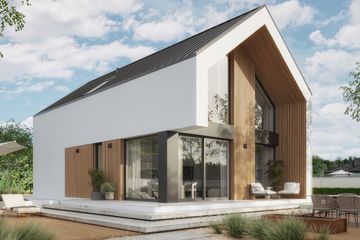  Projekt domu NewHouse 747 (KRZ1153) - projekt domu parterowego z poddaszem - Zdjęcie 15