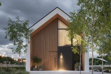  Projekt domu NewHouse 747 (KRZ1153) - projekt domu parterowego z poddaszem - Zdjęcie 18