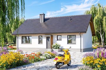  Projekt domu Bambino (WOF1279) - projekt domu parterowego - Zdjęcie 2