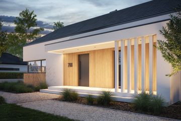  Projekt domu NewHouse 766 (KRZ1154) - projekt domu parterowego - Zdjęcie 5