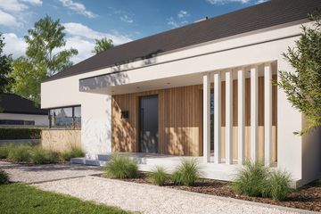  Projekt domu NewHouse 766 (KRZ1154) - projekt domu parterowego - Zdjęcie 6