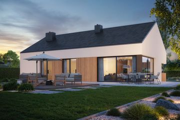  Projekt domu NewHouse 766 (KRZ1154) - projekt domu parterowego - Zdjęcie 7