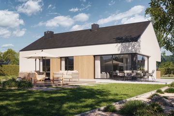  Projekt domu NewHouse 766 (KRZ1154) - projekt domu parterowego - Zdjęcie 8