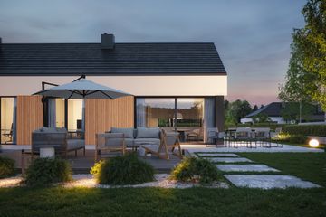  Projekt domu NewHouse 766 (KRZ1154) - projekt domu parterowego - Zdjęcie 9