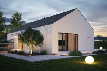  Projekt domu NewHouse 766 (KRZ1154) - projekt domu parterowego - Zdjęcie 11