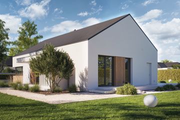  Projekt domu NewHouse 766 (KRZ1154) - projekt domu parterowego - Zdjęcie 12