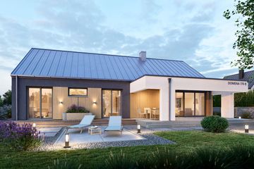 Projekt domu Domena 170 B (WRW1433) - projekt domu parterowego - Zdjęcie 4