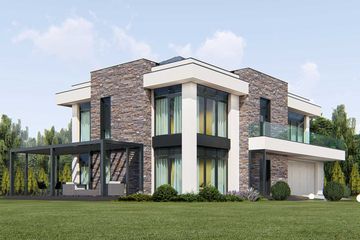  Projekt domu uA445 (WCB1621) - projekt domu z pełnym piętrem - Zdjęcie 5