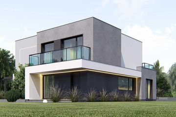  Projekt domu uA356 (WCB1620) - projekt domu z pełnym piętrem - Zdjęcie 4