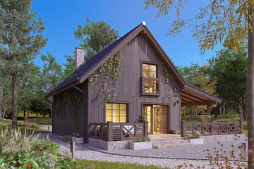  Projekt domu Aksamitka 4 (BSA2403) - projekt domu parterowego z poddaszem - Zdjęcie 8