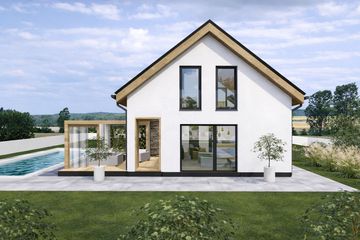  Projekt domu D1-81 (JGD1000) - projekt domu parterowego z poddaszem - Zdjęcie 3